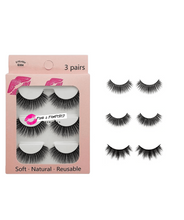 Load image into Gallery viewer, False Eyelashes 16.00 Lash Trio Set freeshipping - Pink & Pampered Salon Pink-&-Pampered-Cosmetics