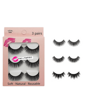 Load image into Gallery viewer, False Eyelashes 16.00 Lash Trio Set freeshipping - Pink &amp; Pampered Salon Pink-&amp;-Pampered-Cosmetics
