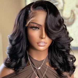 14" inch Human Hair Wig 